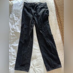 Levi's 94 baggy black jeans